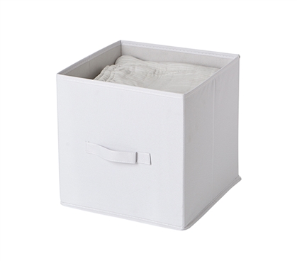 Fold Up Cubes - TUSK College Storage - White 