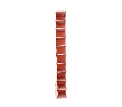 Hanging Shoe Shelves - TUSK College Storage - Rose Quartz 