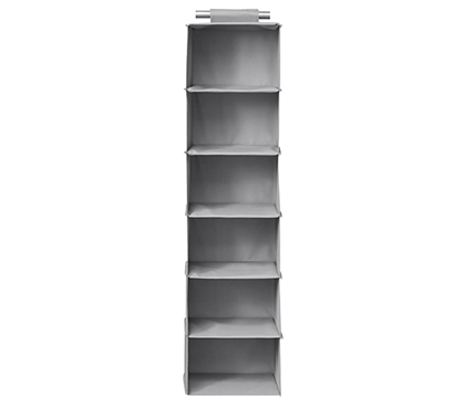 Hanging Sweater Shelves - TUSK College Storage - Alloy 