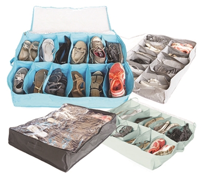 Underbed Shoe Holder - TUSK College Storage 