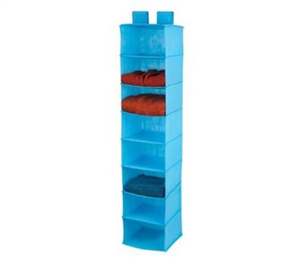 Blue 8-Shelf Hanging Organizer 