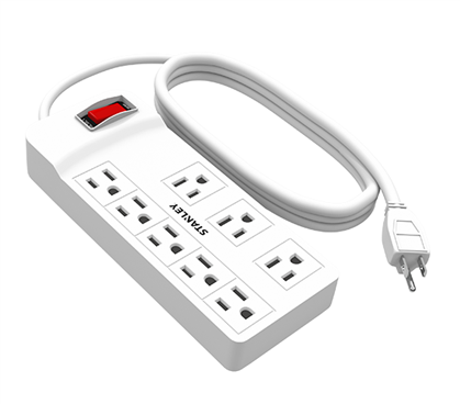 Power Max - 8-Outlet Grounded 