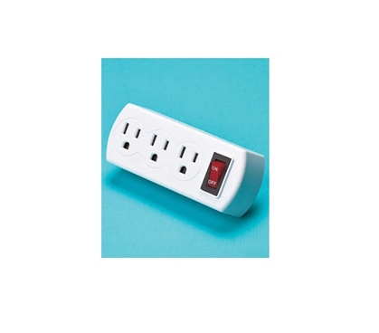 Energy Saving 3 Outlet Adapter 