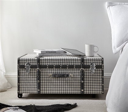 Texture Brand Trunk - Houndstooth Gray 