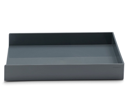 Single Letter Tray - Dark Gray 