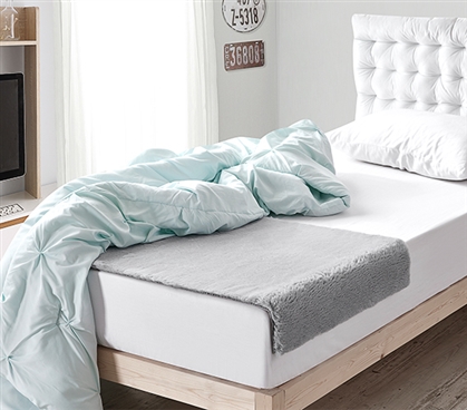 Chunky Bunny - Coma Inducer -End of Bed Topper - Glacier Gray 