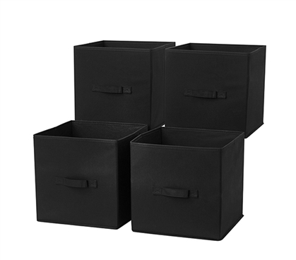 TUSK Fold Up Cube 4-Pack - Black 