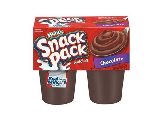 Hunts Pudding Snack Pack - Chocolatey