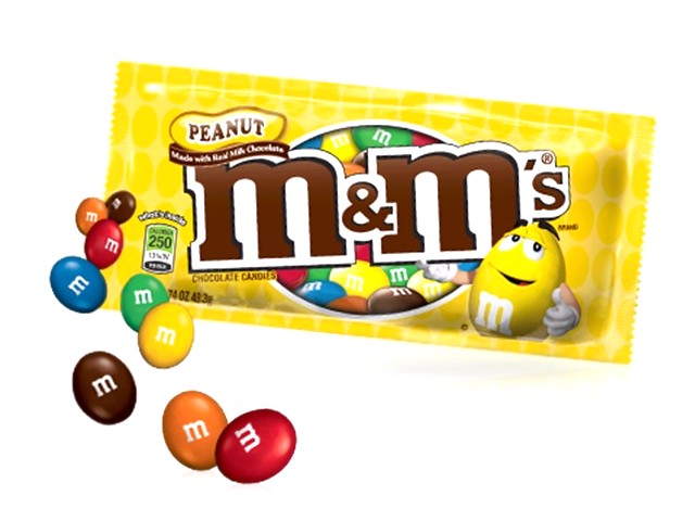 M & M Peanut Candies